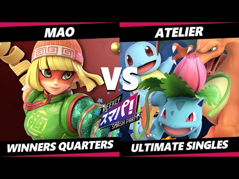 Sumapa 92 - Mao (Min Min) Vs. Atelier (Pokemon Trainer, Wolf) Smash Ultimate - SSBU