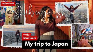 exploring tokyo🇯🇵 | shibuya sky,shinchan store, harajuku street, crepes& desserts