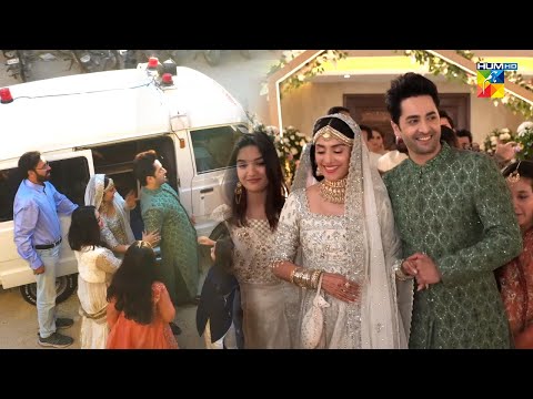 Dulha Dulhan Ki Surprise Entry... !! #ayezahkhan #danishtaimoor - Chand Tara - HUM TV