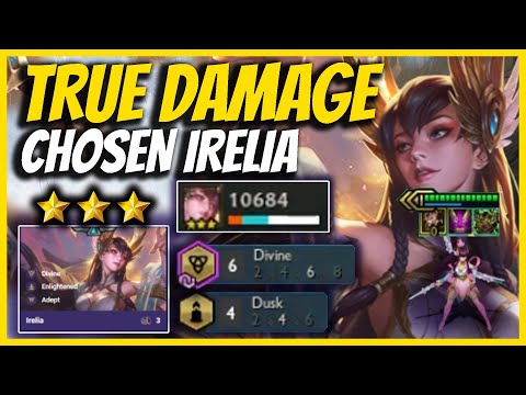 TFT SET 4: DIVINE DUSK 3 STAR CHOSEN IRELIA vs 3 STAR JHIN! | TEAMFIGHT TACTICS GUIDE | LOL PBE