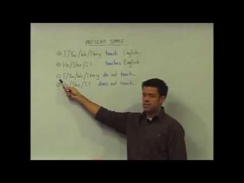 Present Simple - Negative Form | English Grammar
