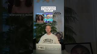 Viral Sped Up Sound Vs. Original Version &amp; Similarity: mazie “dumb dumb” #shorts #spedup #slowed