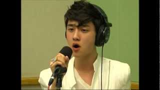 120507 EXO-K D.O &amp;Baek Hyun &amp;Suho - Angel Live@Sukira Kiss the Radio