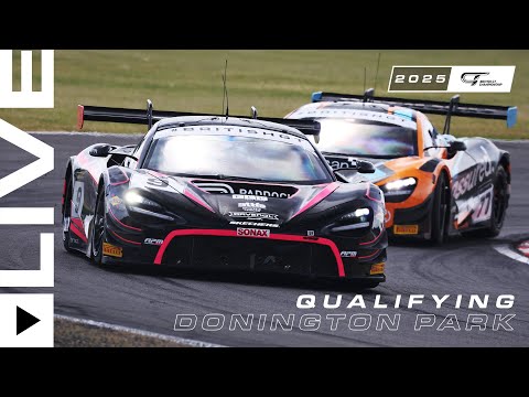 LIVE | Qualifying | Donington Park | British GT 2025