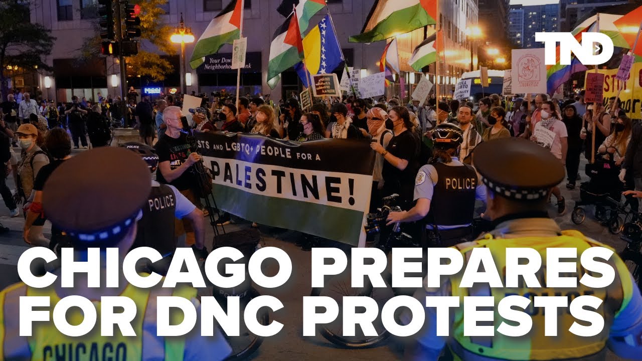 Pro-Palestine protesters expected as Democratic National Convention kicks off in Chicago