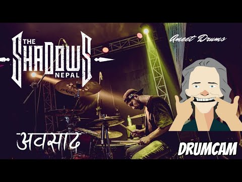 Abasaad - The Shadows 'Nepal' Cover (DrumCam)                             #theshadowsnepal #music