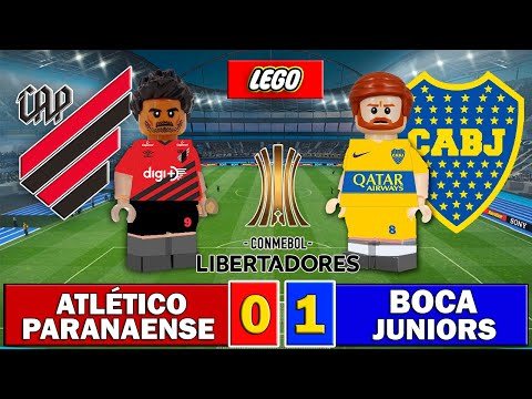 Atlético Paranaense 0 - 1 Boca Juniors - Octavos de Final CONMEBOL LIBERTADORES - LEGO - Stop Motion