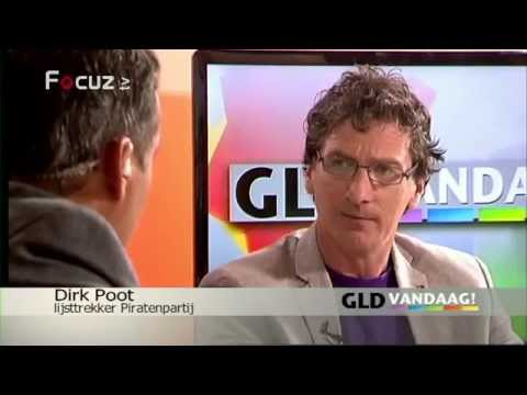 Nieuws! - GLD Vandaag - Dirk Poot Piratenpartij (29.08.2012)