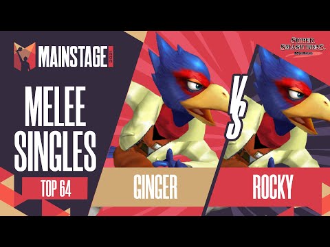 Ginger vs Rocky - Melee Singles: Top 64 Winners Round 1 - Mainstage 2021 | Falco vs Falco