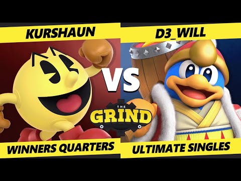 The Grind 194 - Winners Quarters - Kushaun (Pac-Man) Vs. D3_Will (DeDeDe) SSBU Ultimate Tournament