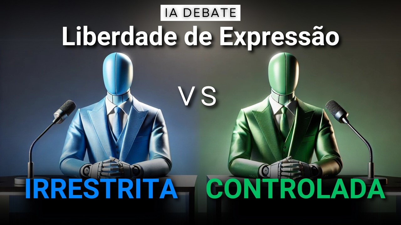 IA DEBATE: Liberdade de Expressão - Irrestrita VS Controlada