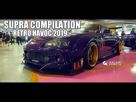 Toyota Supra Modified Compilation at Retro Havoc 2019