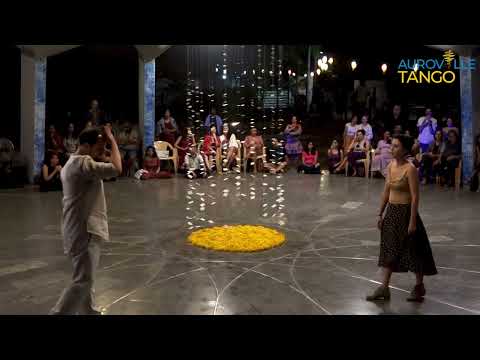 Natalia Aguero & Agustin Venturino 2-1 @ The 10th Auroville Tango Festival 2023 INDIA
