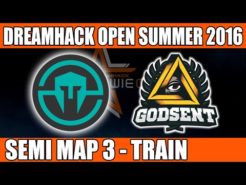Immortals vs Godsent | Semi Final Map 3 (Train) DreamHack Open Summer 2016 (20th June 2016)