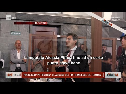 Processo Pifferi bis, le accuse del PM De Tommasi - Ore 14 del 07/11/2025