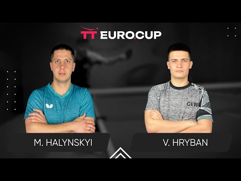 13:30 Mykola Halynskyi - Vadym Hryban 11.11.2025 TT Euro.Cup Ukraine Elite. TABLE 3