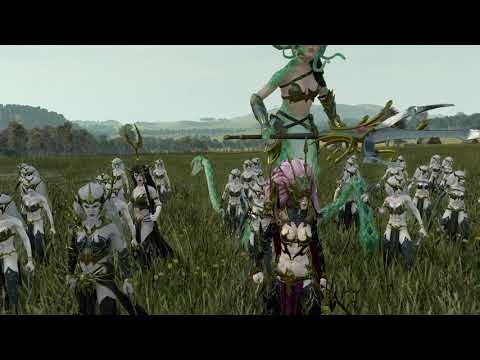 Dark Elves vs Skaven. Hellebron Girl Power