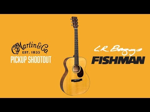 Martin Guitar Pickup Shootout - Fishman Vs. L.R. Baggs