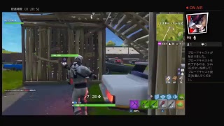 FORTNITE ビクトリーとって成り上がりーん