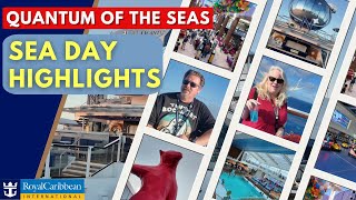 What a Sea Day on Quantum of the Seas Really Looks Like! | Highlights, Food, Fun & More! #cruiselife