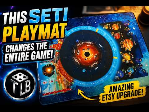 This SETI Playmat Changes the Entire Game! Amazing Etsy Upgrade