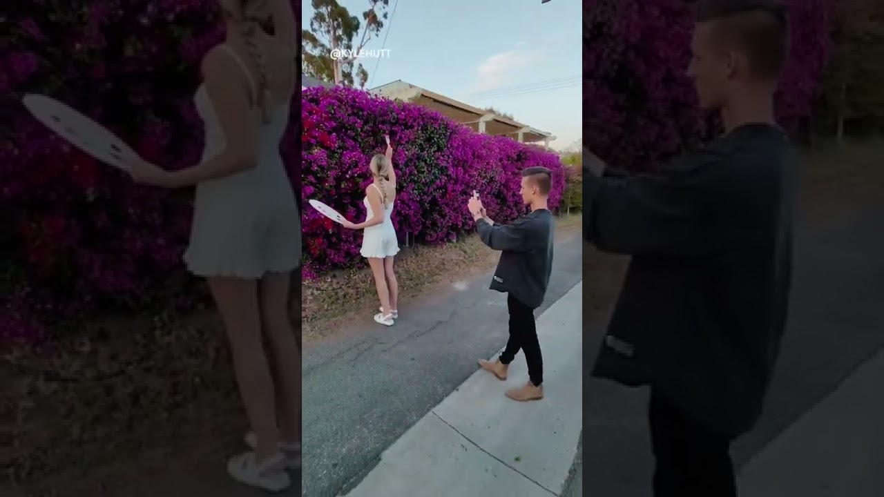 She painted the flowers for this photo..🌸🎨Shot w/ #OnePlus10pro #photography #tutorial #OnePlus