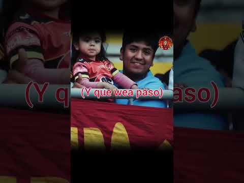 "Me enamoré de ti" Barra: Los Rojinegros &bull; Club: Rangers de Talca &bull; País: Chile