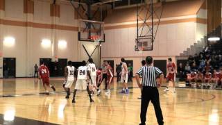 preview picture of video 'Taunton v B-R boys basketball game (P. L. 8/11)'