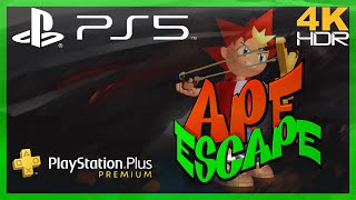 [4K/HDR] Ape Escape / Playstation 5 Gameplay (via PS Plus Premium)