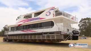 preview picture of video 'Platinum Indulgence Houseboat build - All Seasons Houseboats Mildura'