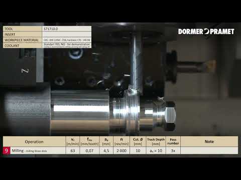 Dormer Pramet Werkzeugvorführung