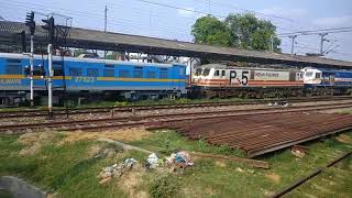 preview picture of video 'Departing Barauni Jn | LHB coaches of Vaishali in yard | Onboard 13106 Ballia Express'