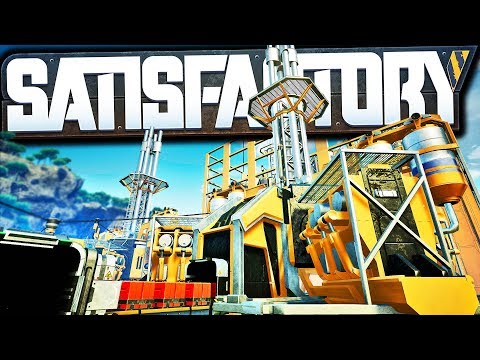 100% Efficient Fuel Generator Power + Oil Production! | Satisfactory Early Access Gameplay Ep 12