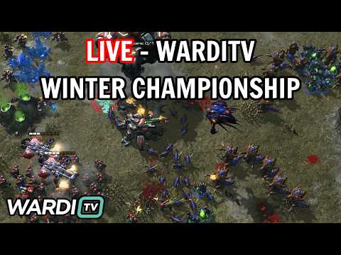 LIVE : WARDITV Winter Championship Group D - Harstem, SHIN, Zoun, Bunny, trigger [StarCraft 2]