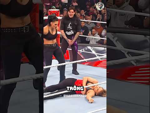NỮ QUỶ RHEA RIPLEY BẤT NGỜ XUẤT HIỆN ĐỂ CỨU NGƯỜI TÌNH DOMINIK MYSTERIO 😳 @WWE (IG)