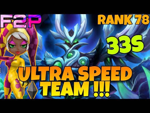 Rank 78 !!! NEW Ellunia speed team Summoners war