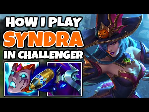 This is how I SYNDRA in CHALLENGER (After not playing her for so long) | 13.19 - League of Legends