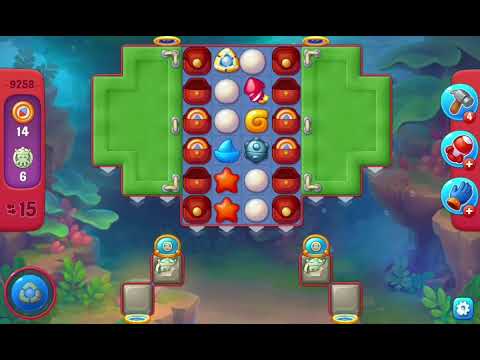 Fishdom Hard Level 9258 (with 2 lightning boosters) @choraelmin