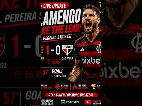 Léo Pereira's Strike vs São Paulo! ⚽ #Flamengo #Shorts #SerieA