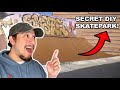 SKATING A DIY SKATEPARK At An ABANDONED SCHOOL