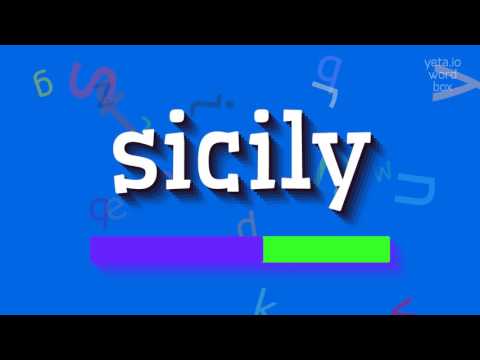 HOW TO PRONOUNCE SICILY? #sicily