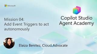 Add event triggers to act autonomously