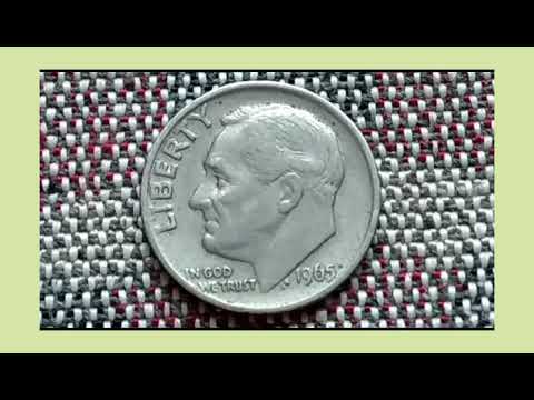 USA: one dime 1965 // أمريكا: واحد دايم1965