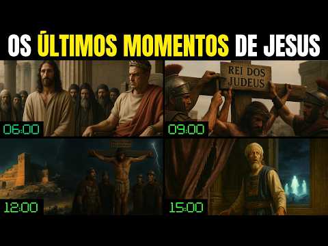THE CRUCIFIXION OF JESUS ​​CHRIST IN CHRONOLOGICAL ORDER AND WITH DETAILS