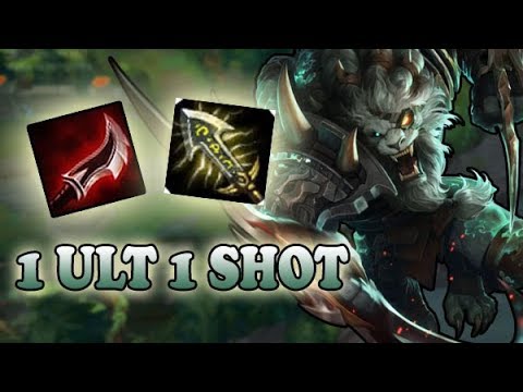Rengar 1-shot Build | WTF I 1-SHOT THEIR ADC | League of Legends - Mercy