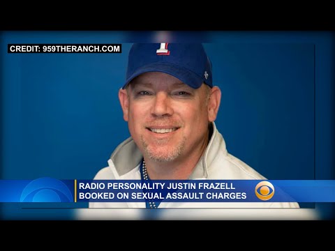 Justin Frazell, Radio Personality At KFWR 95.9 The Ranch Booked On Sexual Assault Charges