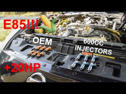 How to Install 600CC Injectors On Your 370z/VQ37!!!