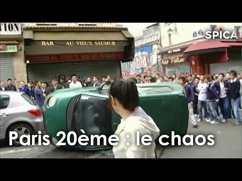 Paris : chaos dans le 20ème arrondissement