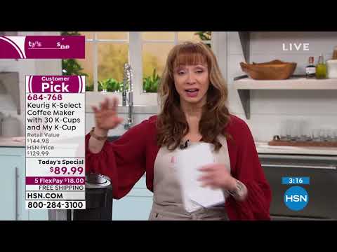 Keurig KSelect Coffee Maker with 30 KCups and My KCup