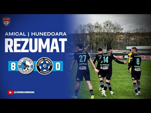 REZUMAT | Corvinul Hunedoara - Viitorul Dăești, 8-0